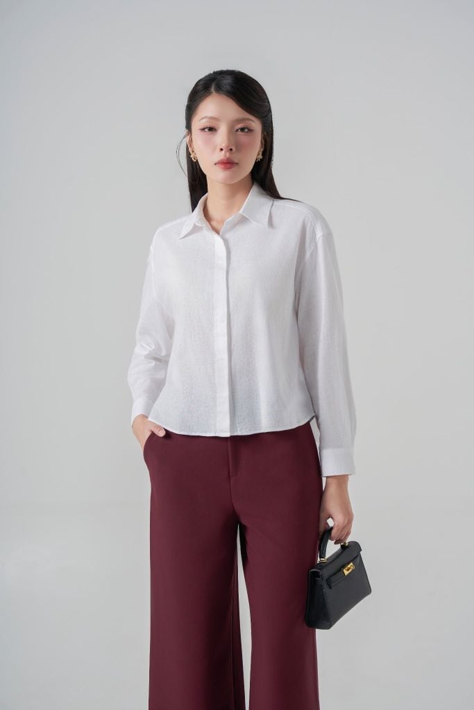 Sơ mi nữ dài tay May 10 mã 010226113 2
