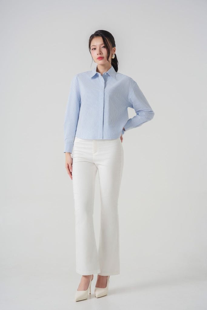 Sơ mi nữ dài tay May 10 mã 010226113 3