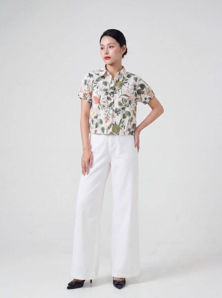 Sơ mi nữ cộc tay May 10 mã 010226234TT 2