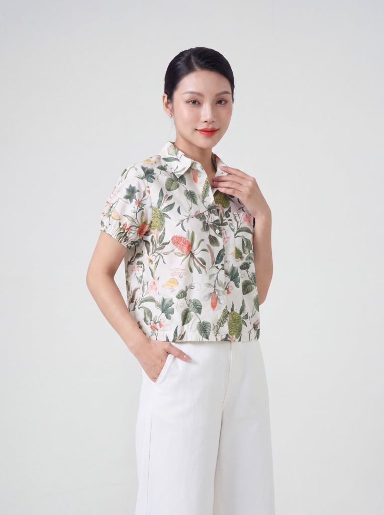 Sơ mi nữ cộc tay May 10 mã 010226234TT 2