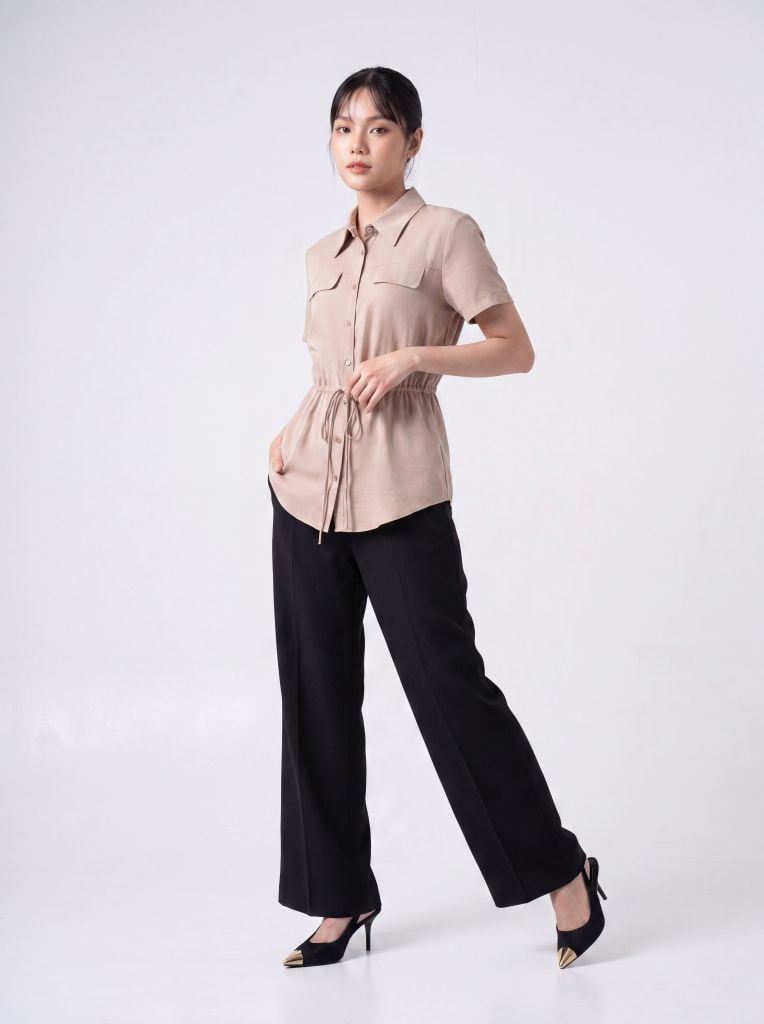 Sơ mi nữ cộc tay May 10 mã 010226239TT 1