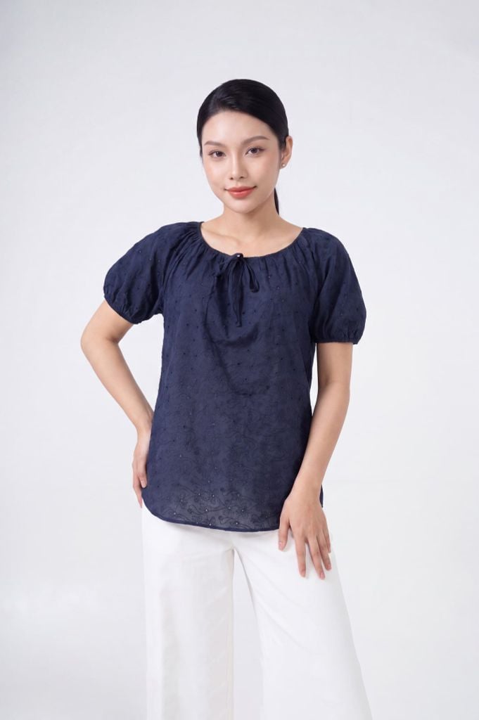 Sơ mi nữ cộc tay May 10 mã 010226257TT 1