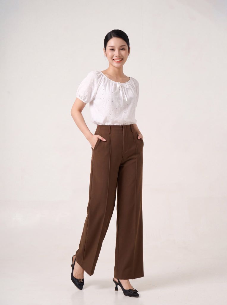 Sơ mi nữ cộc tay May 10 mã 010226257TT 2