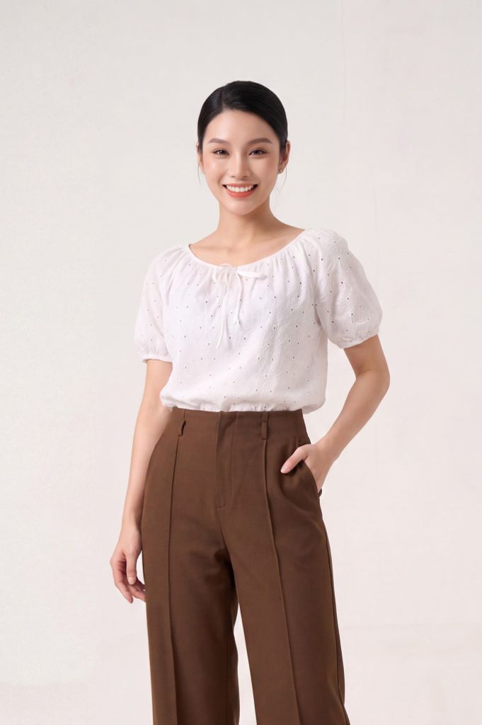 Sơ mi nữ cộc tay May 10 mã 010226257TT 2