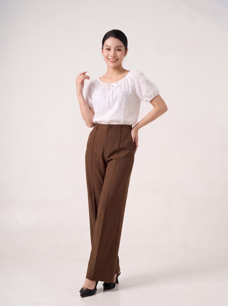 Sơ mi nữ cộc tay May 10 mã 010226257TT 2