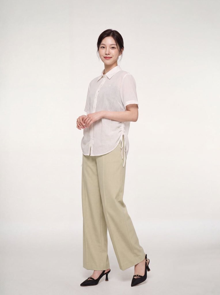 Sơ mi nữ cộc tay May 10 mã 010226258 1