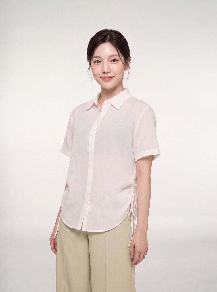 Sơ mi nữ cộc tay May 10 mã 010226258 1
