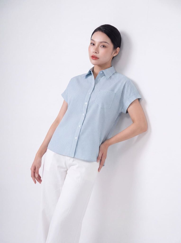 Sơ mi nữ cộc tay May 10 mã 010226260TT 1