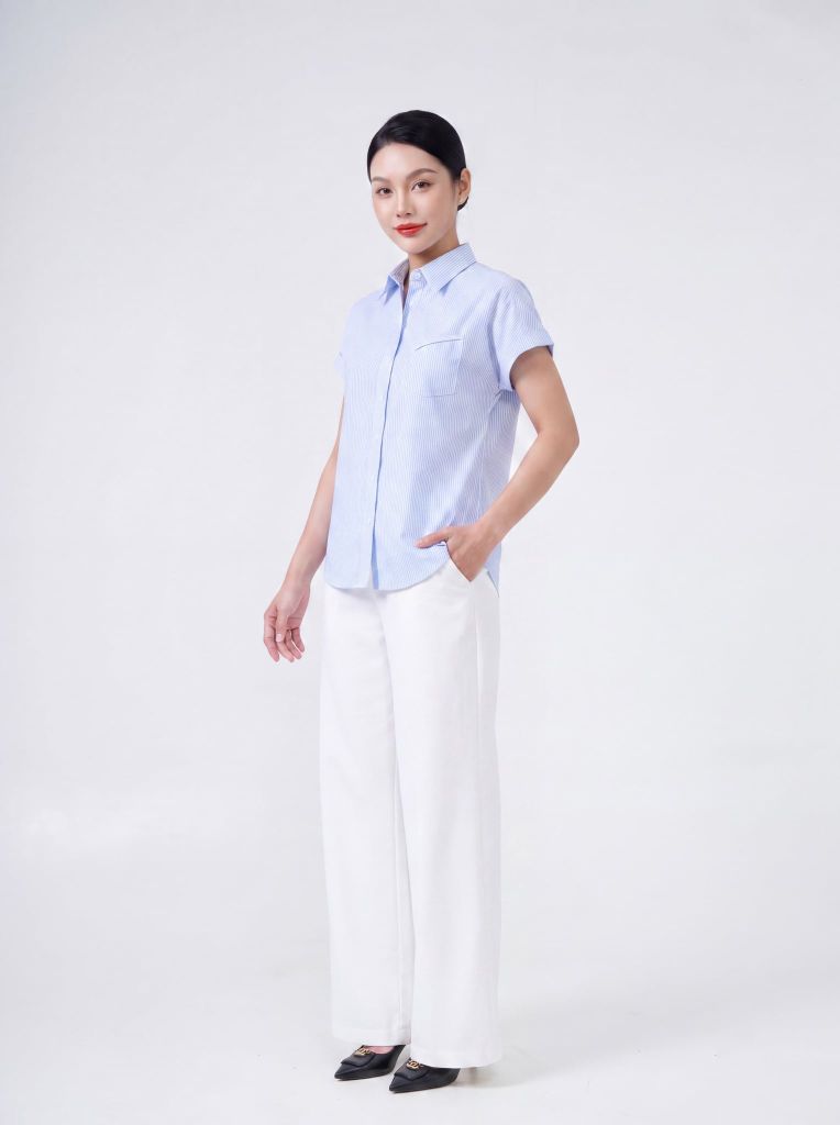 Sơ mi nữ cộc tay May 10 mã 010226260TT 2