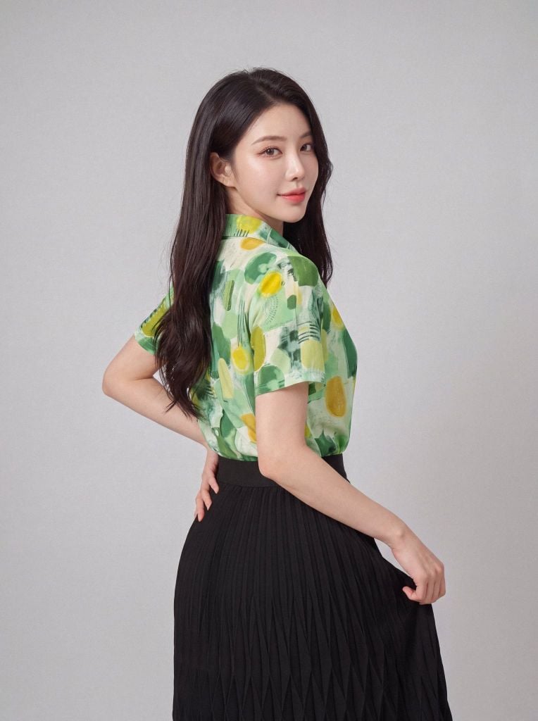 Sơ mi nữ cộc tay May 10 mã 010226281 FI12