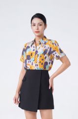 Sơ mi nữ cộc tay May 10 mã 010226281 FI13