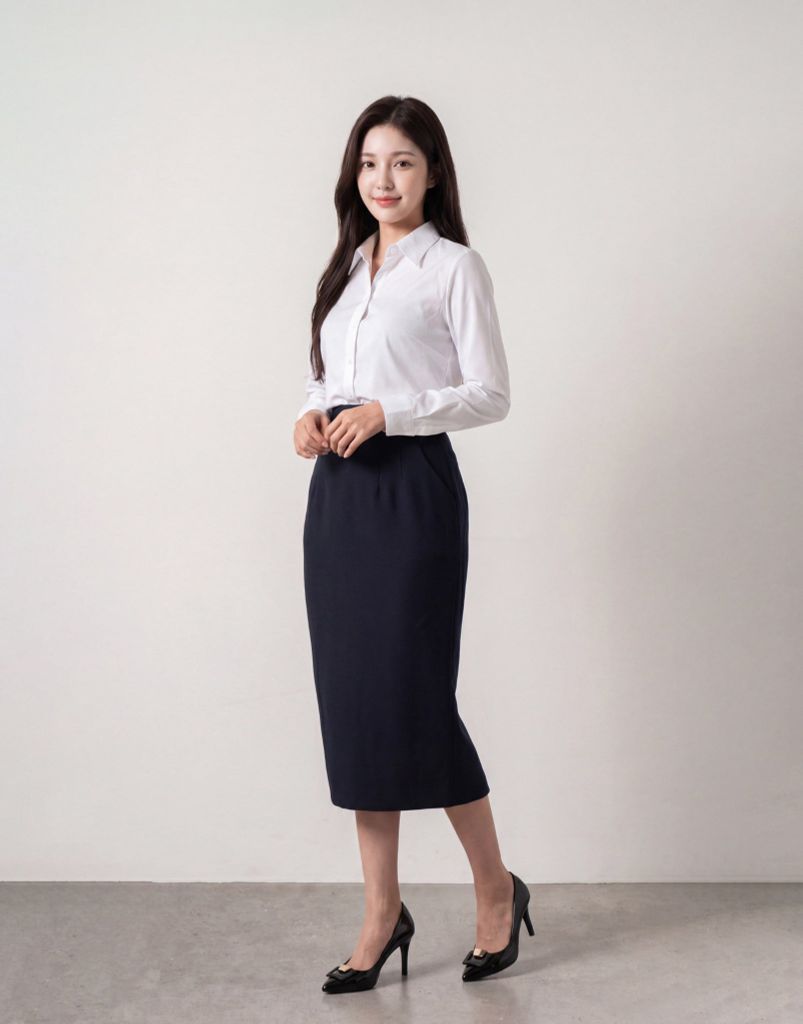 Sơ mi nữ dài tay không ly GrusZ mã 010226901GZKL AT020