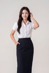 Sơ mi nữ cộc tay không ly GrusZ mã 010226902GZKL AT020