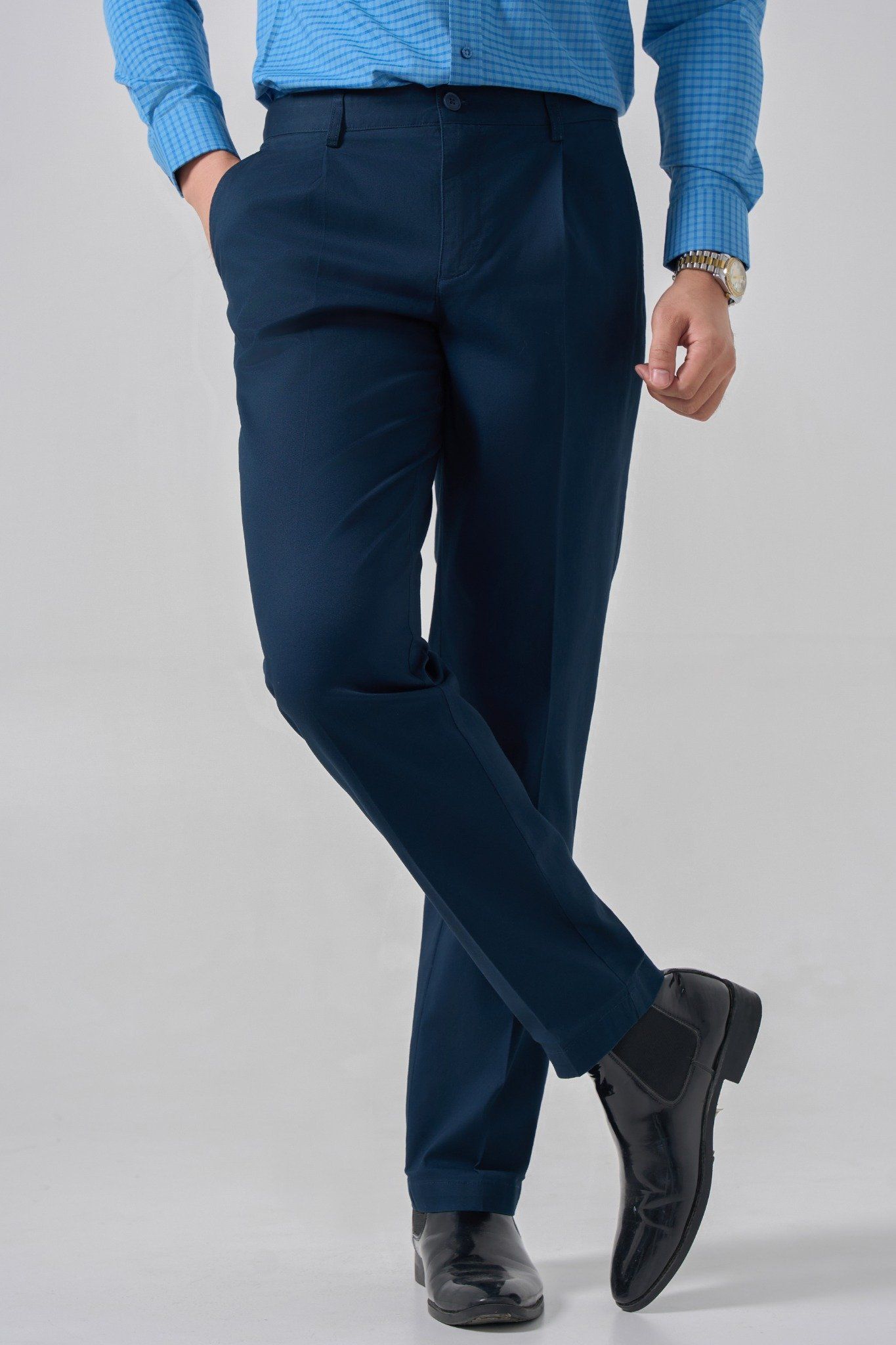 Quần kaki nam May 10 có ly mã 020124329CL 1KD