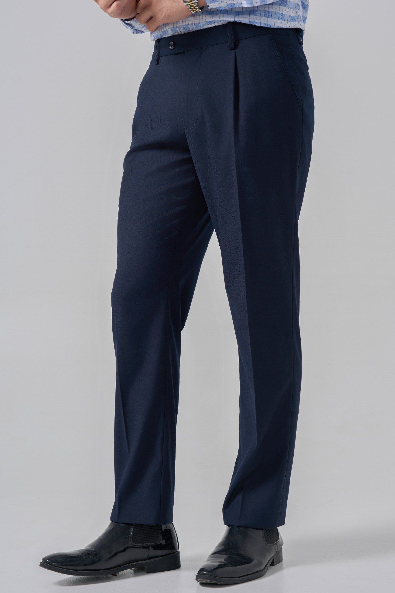 Quần âu nam có ly May 10 mã 020125040CL VG034