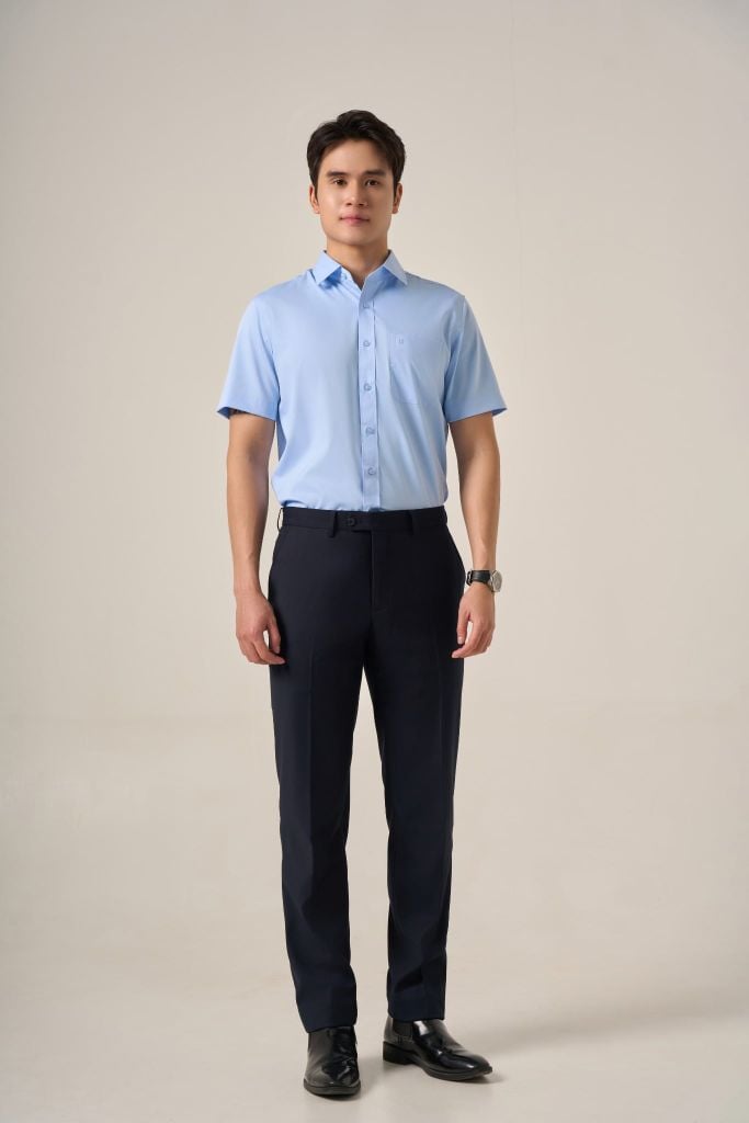 Quần âu nam không ly May 10 mã 020125041KL VG034