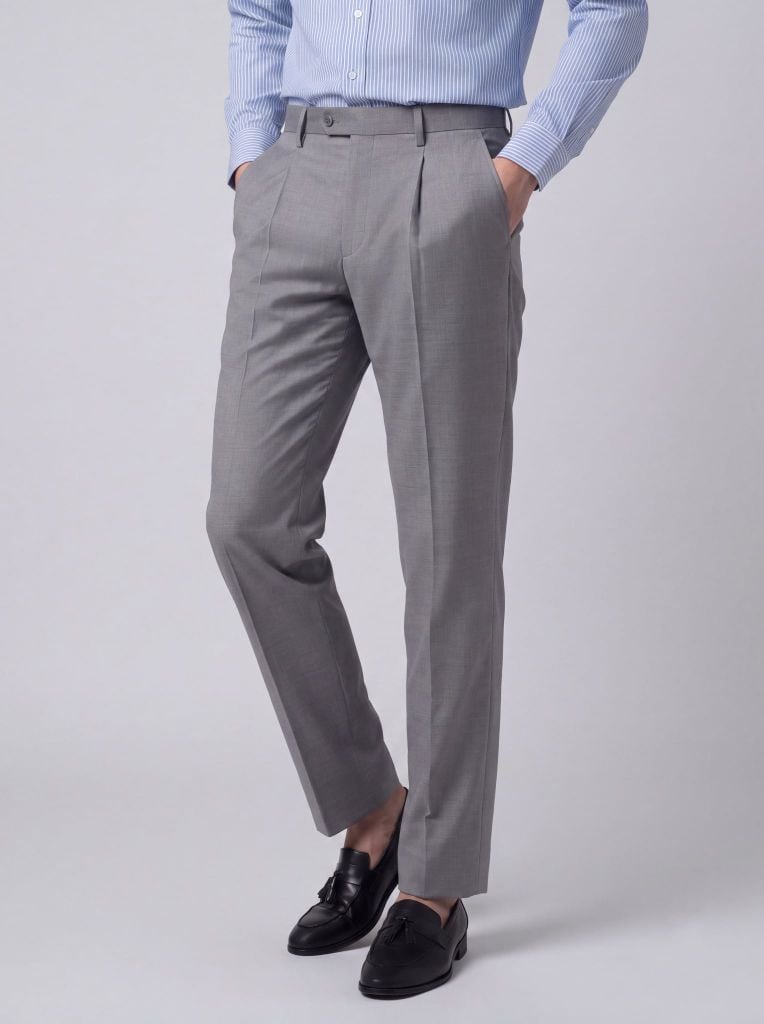 Quần âu nam có ly GrusZ mã 020125141GZCL KL003