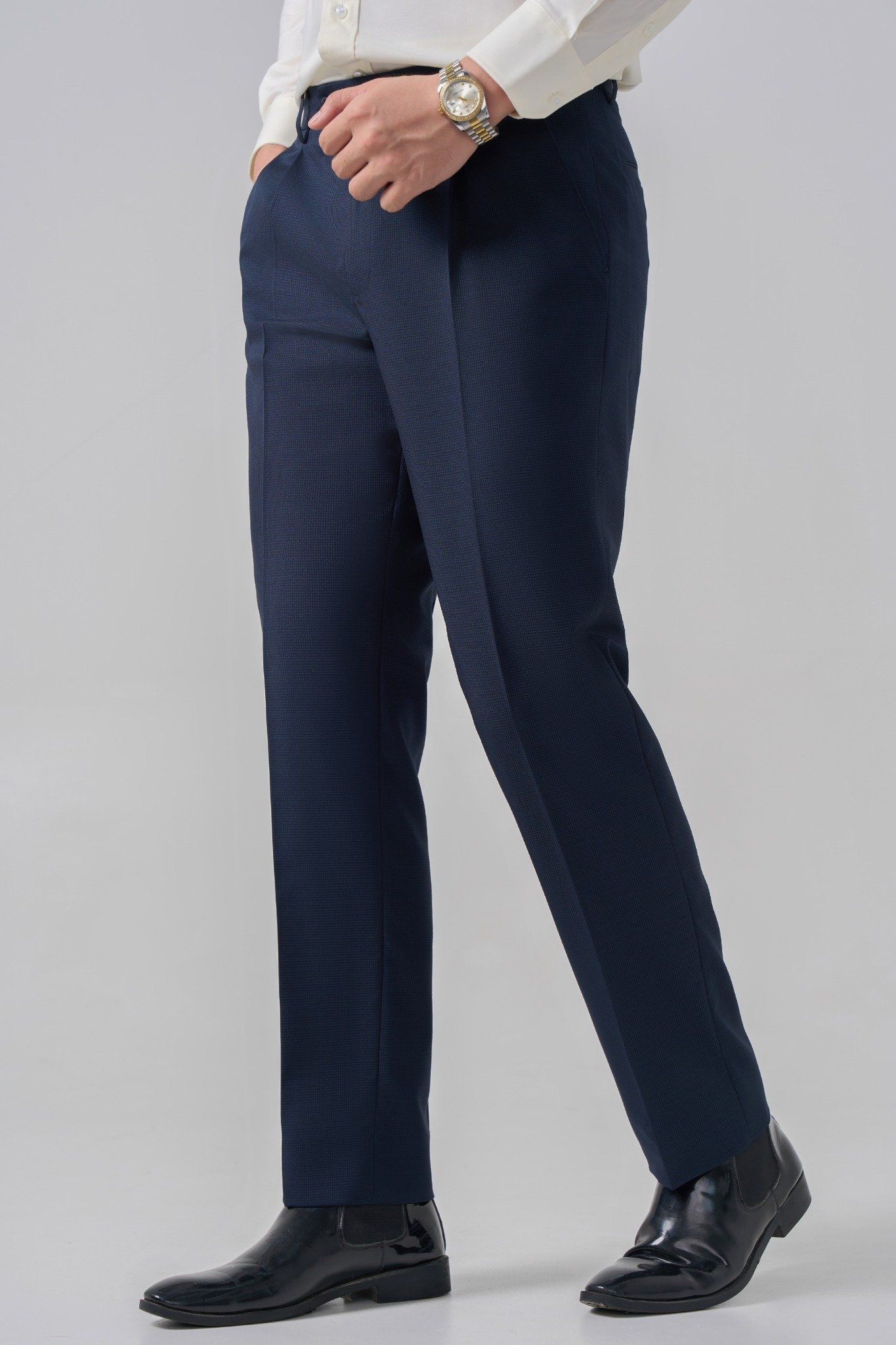 Quần âu nam có ly May 10 mã 020125197CL VG075