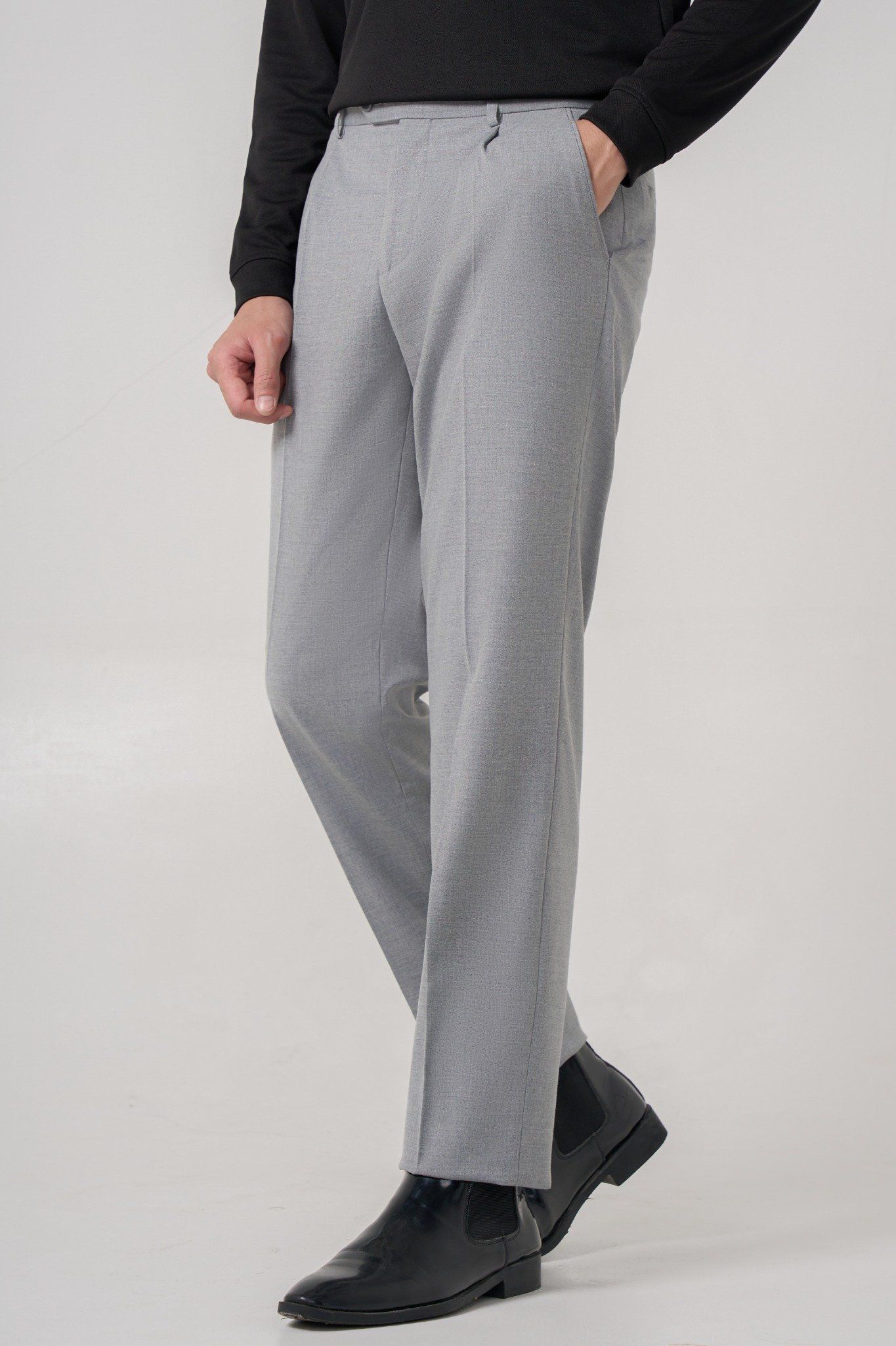 Quần âu nam có ly May 10 mã 020125259CL VS008