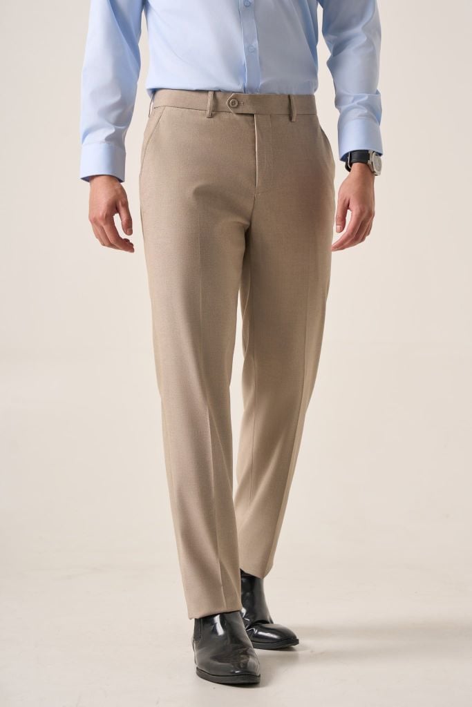 Quần âu nam không ly May 10 mã 020125260KL VS007