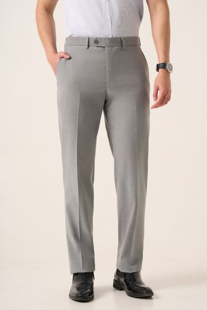 Quần âu nam không ly May 10 mã 020125260KL VS008