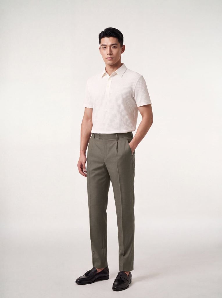 Quần âu nam có ly May 10 mã 020126073CLVT VG045
