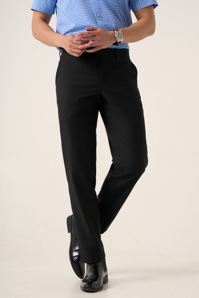 Quần âu nam không ly GrusZ mã 020126904GZKL 16637-29