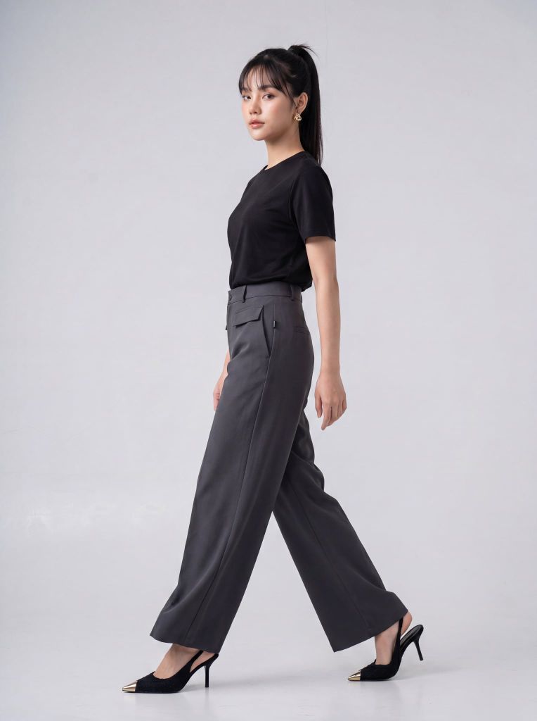 Quần nữ thời trang GrusZ mã 020226076GZTT VK394