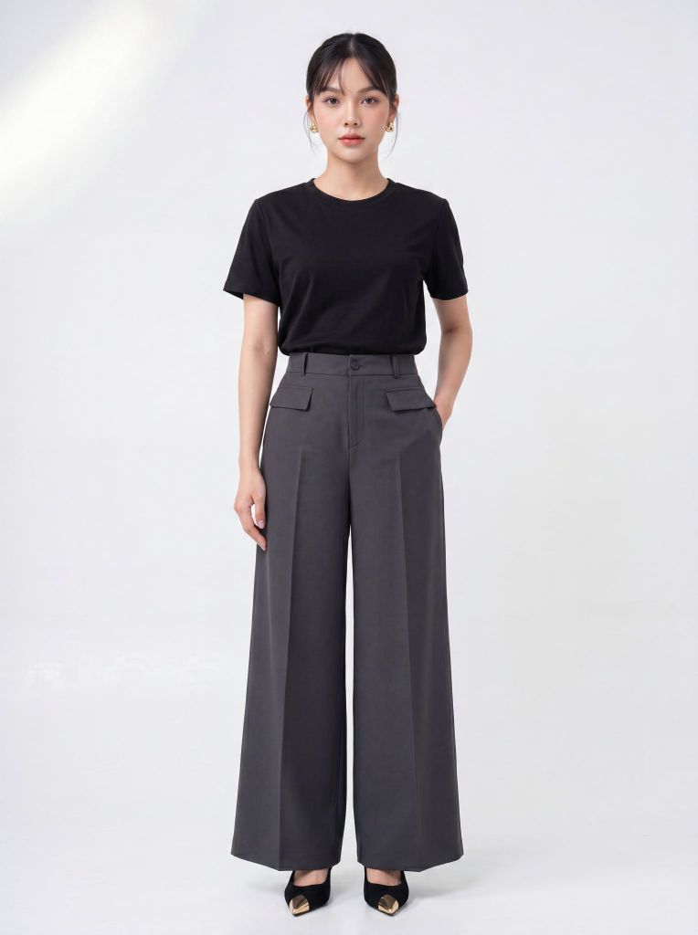 Quần nữ thời trang GrusZ mã 020226076GZTT VK394