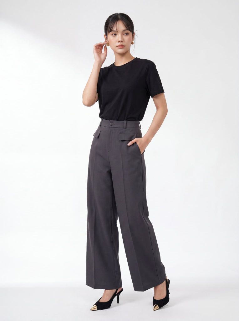 Quần nữ thời trang GrusZ mã 020226076GZTT VK394