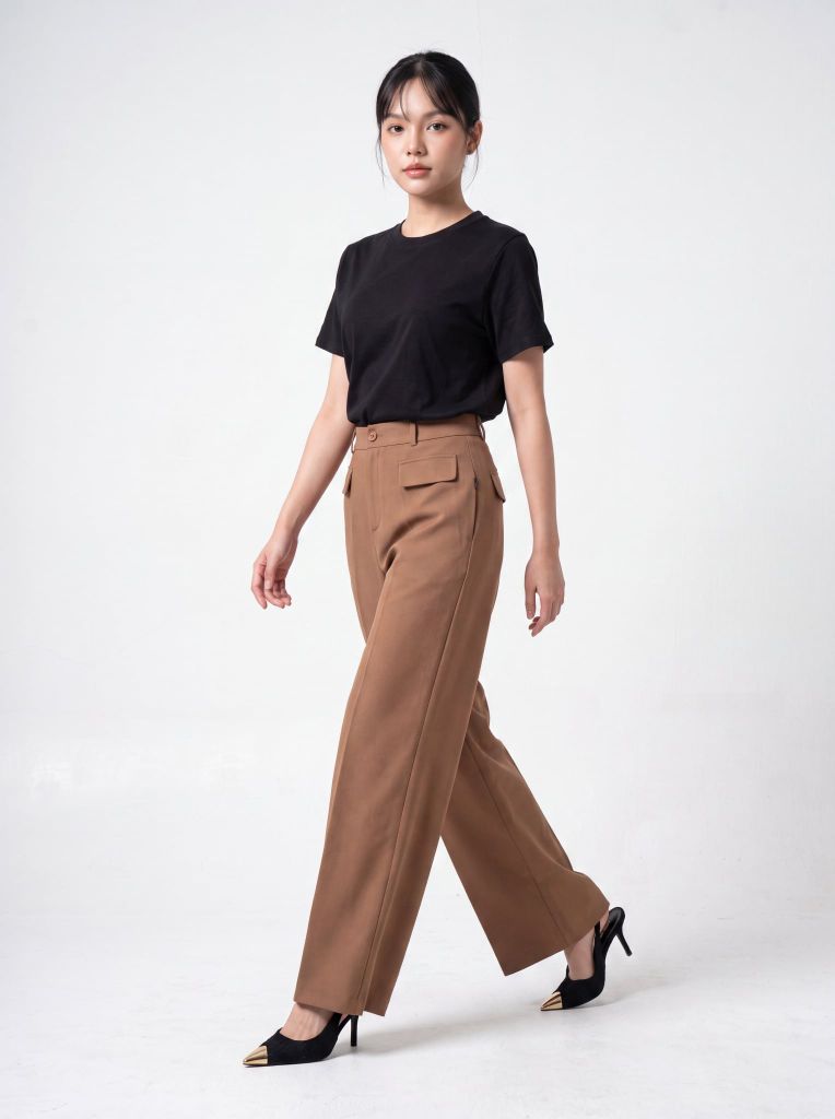 Quần nữ thời trang GrusZ mã 020226076GZTT VK395
