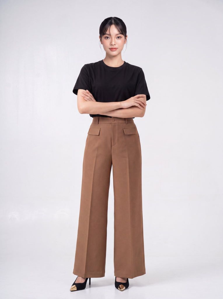 Quần nữ thời trang GrusZ mã 020226076GZTT VK395