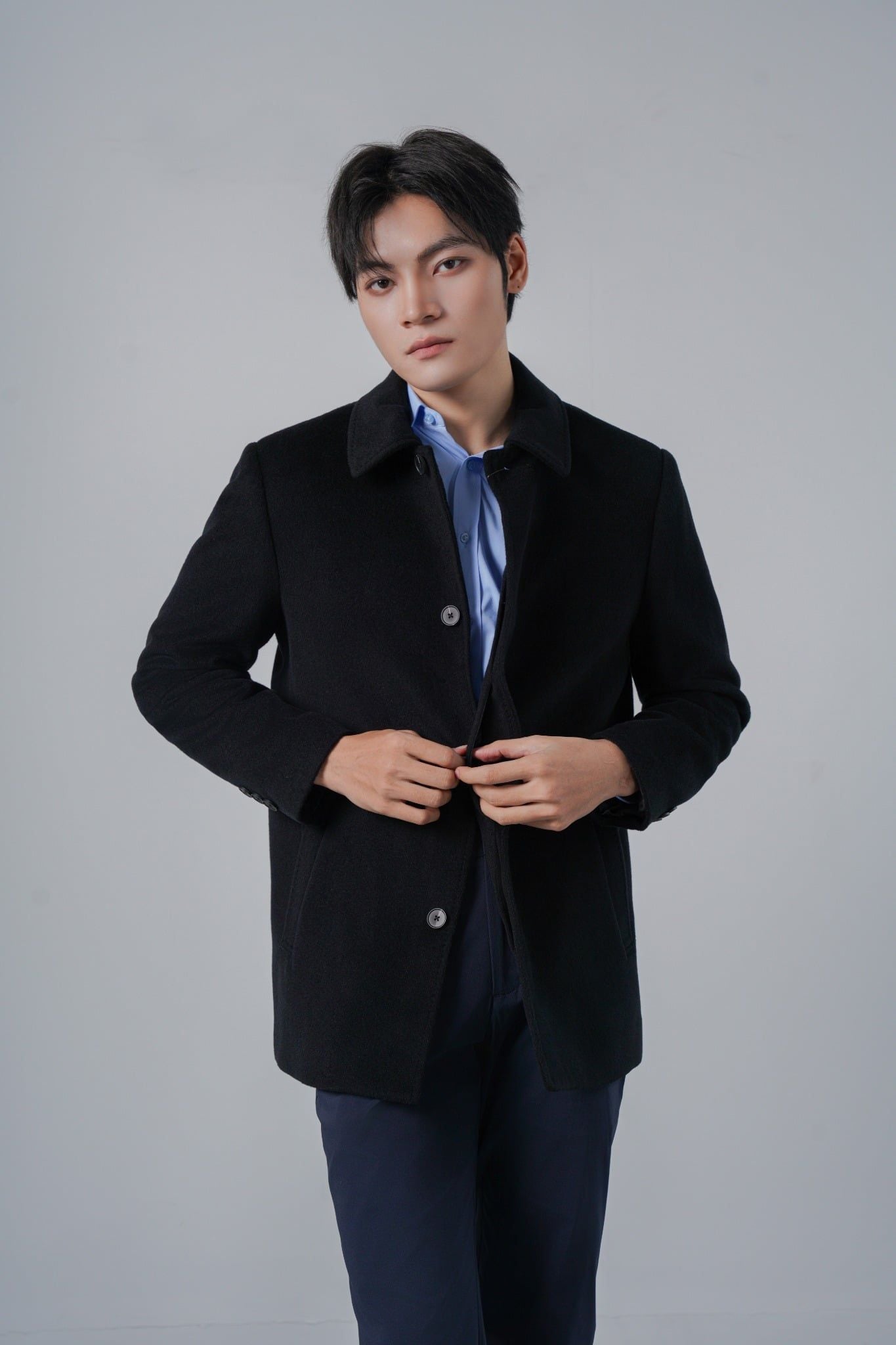 Áo khoác dạ nam GrusZ mã 030125105GZ DA10