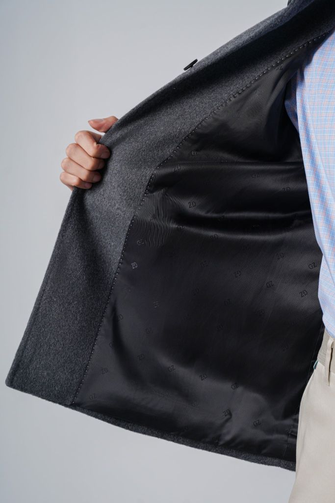 Áo khoác dạ nam GrusZ mã 030125105GZ DA12