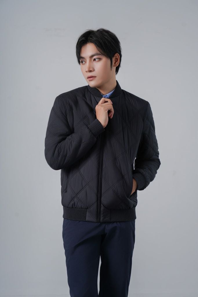 Áo khoác bông nam May 10 mã 030125304LGG BLACK