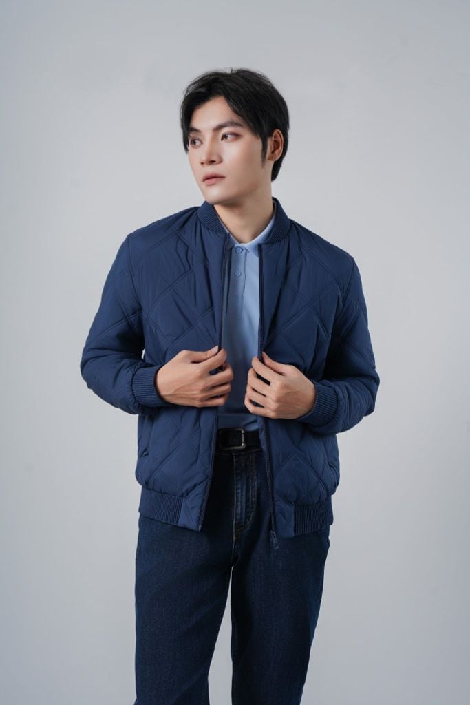 Áo khoác bông nam May 10 mã 030125304LGG BLUE