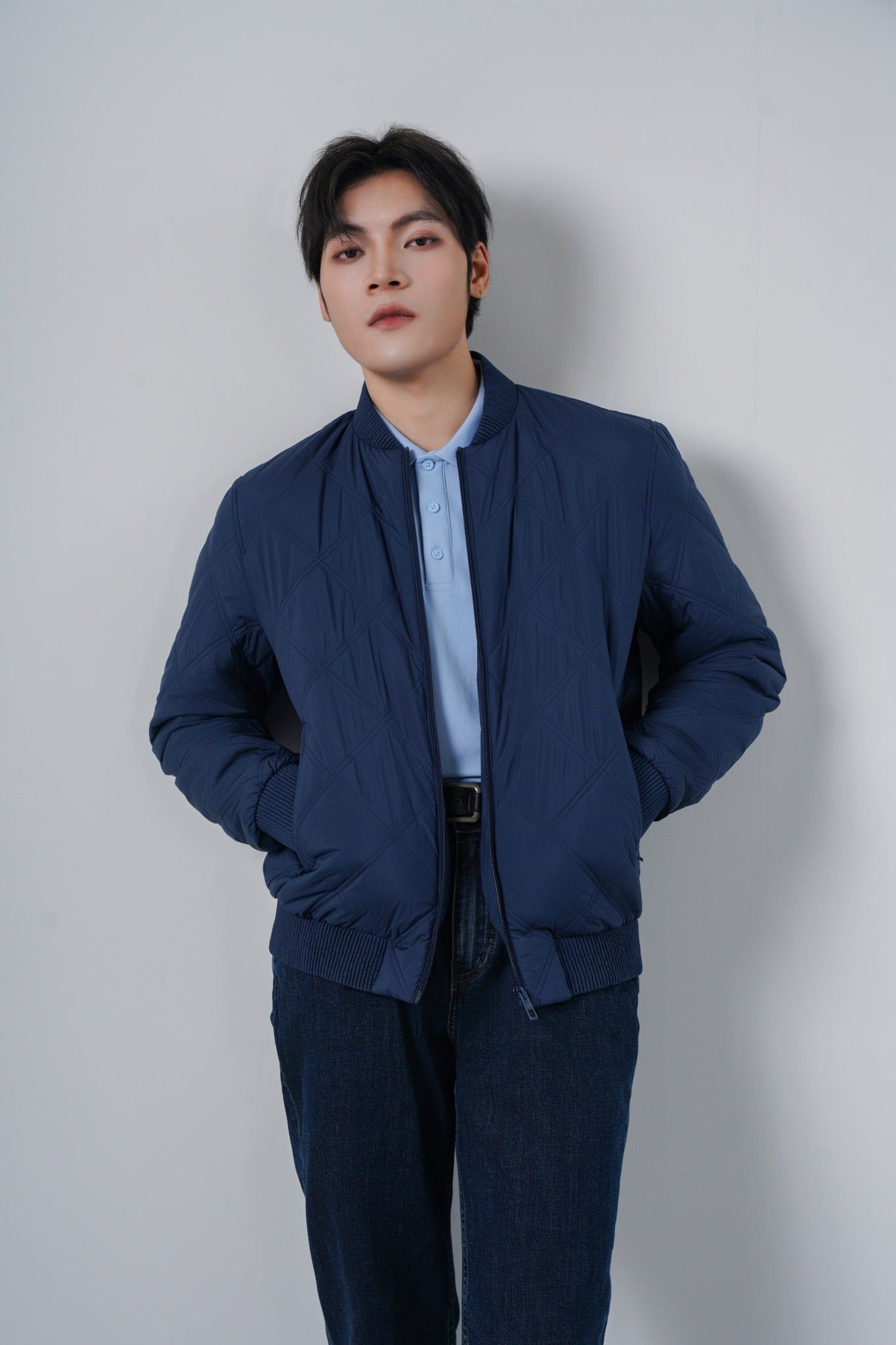 Áo khoác bông nam May 10 mã 030125304LGG BLUE