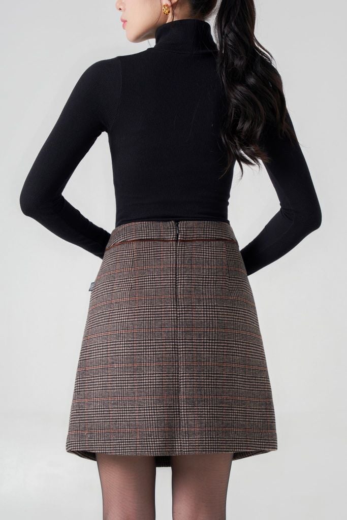 Bộ áo khoác váy nữ GrusZ mã 030224086GZBS 97BS