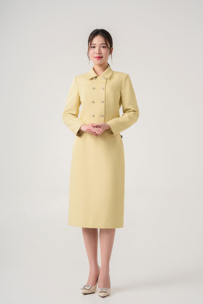 Bộ váy áo nữ GrusZ mã 030224093GZĐ VK095