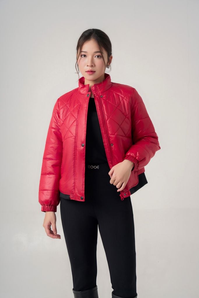 Áo khoác bông nữ May 10 mã 030224283 1
