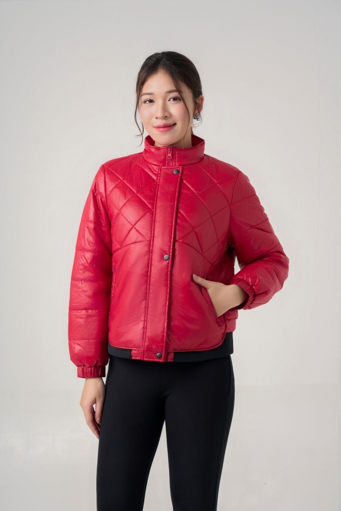 Áo khoác bông nữ May 10 mã 030224283 1