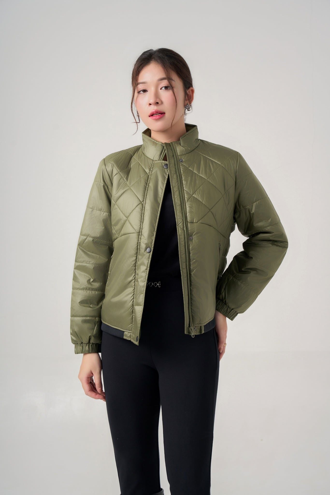 Áo khoác bông nữ May 10 mã 030224283 4