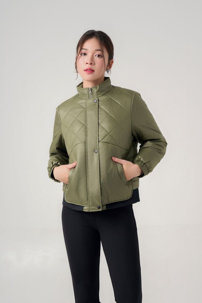Áo khoác bông nữ May 10 mã 030224283 4