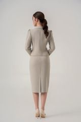 Bộ áo khoác váy nữ May 10 mã 030224350TD VG091