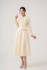 Bộ áo khoác váy nữ May 10 mã 030225020GZ VK205