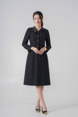 Bộ áo khoác đầm nữ GrusZ mã 030225111GZT NT016