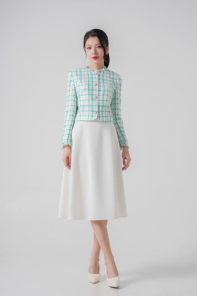 Áo khoác dạ nữ May 10 mã 030225271 1