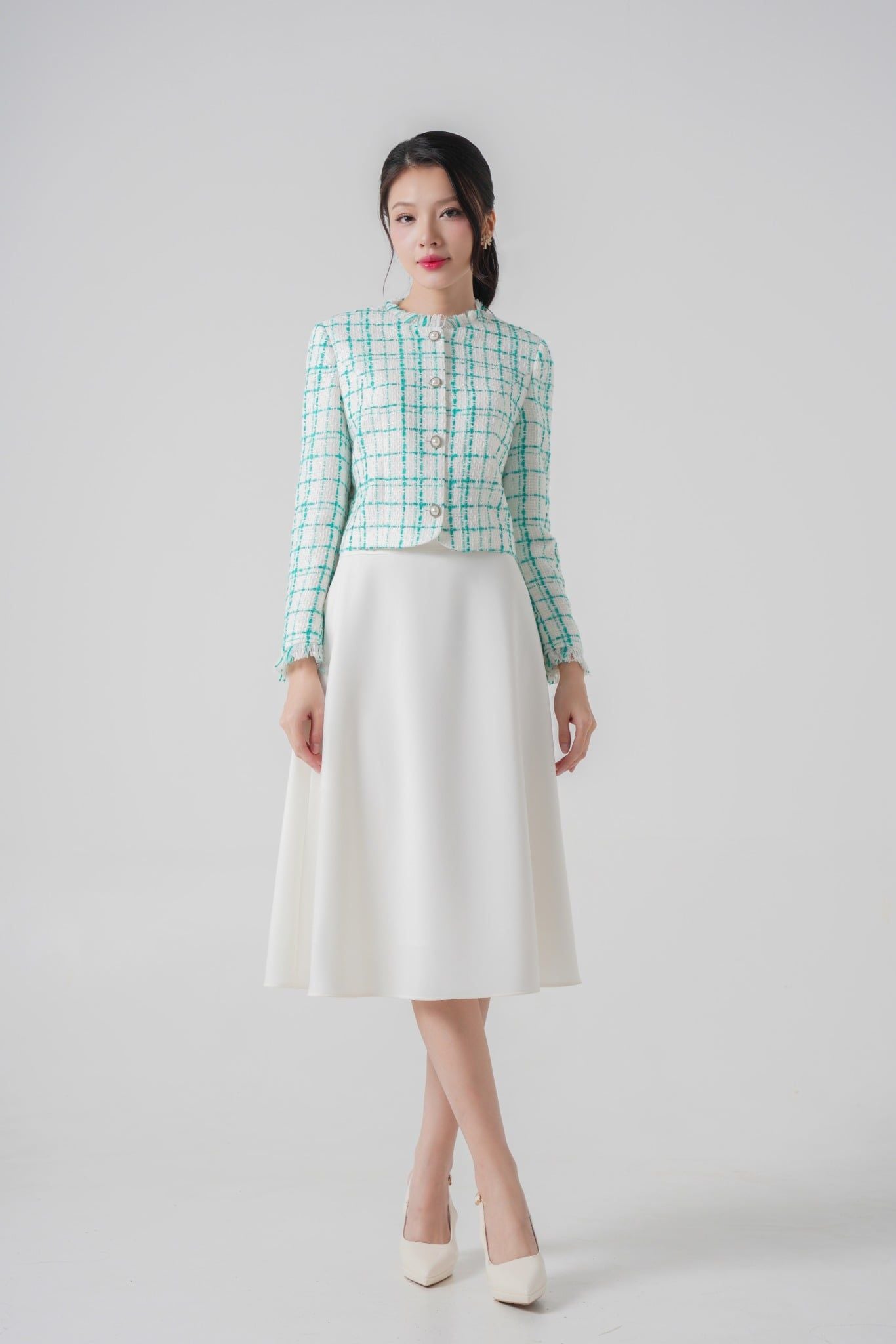 Áo khoác dạ nữ May 10 mã 030225271 1