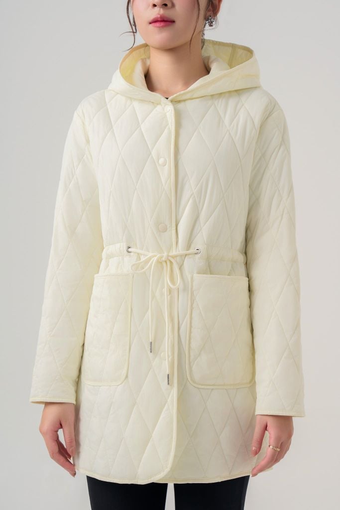 Áo khoác bông nữ May 10 mã 030225305LGG Beige