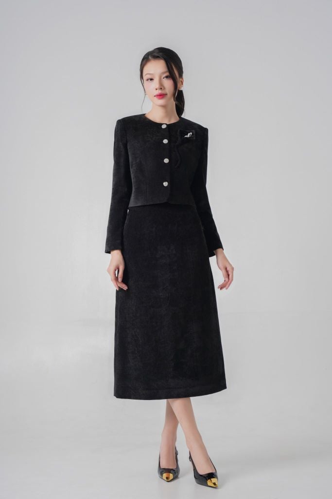 Bộ váy áo nữ GrusZ mã 030226026GZ VK368